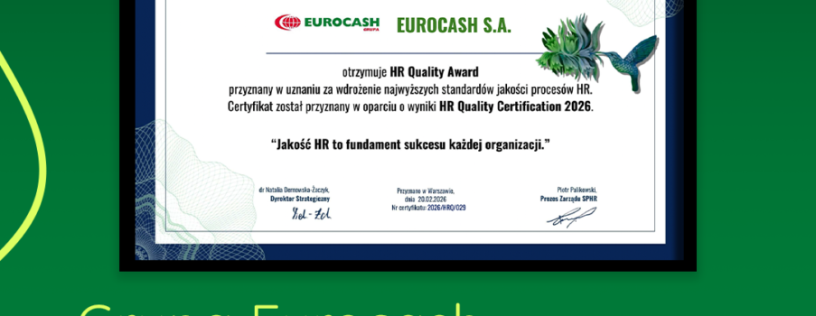 Grupa Eurocash z&nbsp;nagrodą HR Quality Award